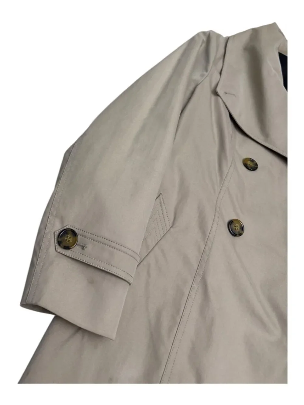 MACKAGE Luxury Designer Business Casual Trench Coat Jacket Womens Large